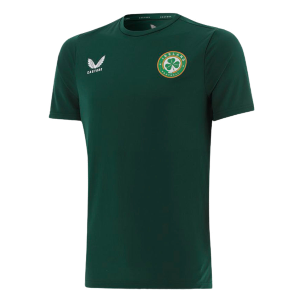 2023-2024 Republic of Ireland Players Travel T-Shirt (Botanical)_0