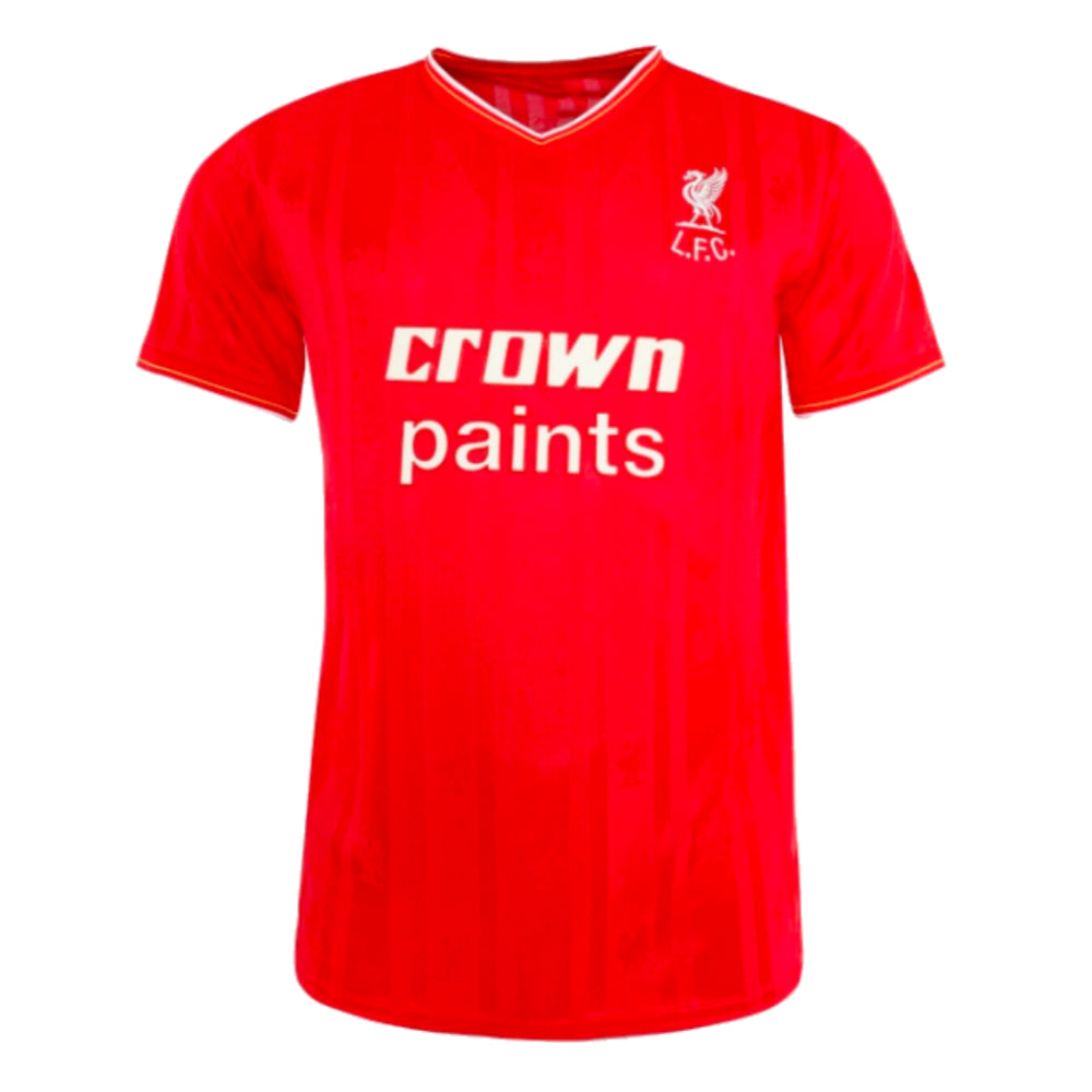 1986 Liverpool Crown Paints Home Shirt_0