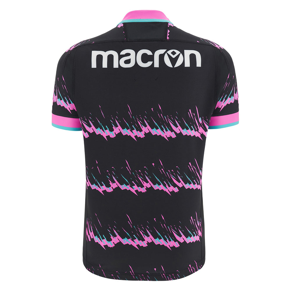 2024-2025 Barbarians Rugby Training Jersey (Black-Pink)_1