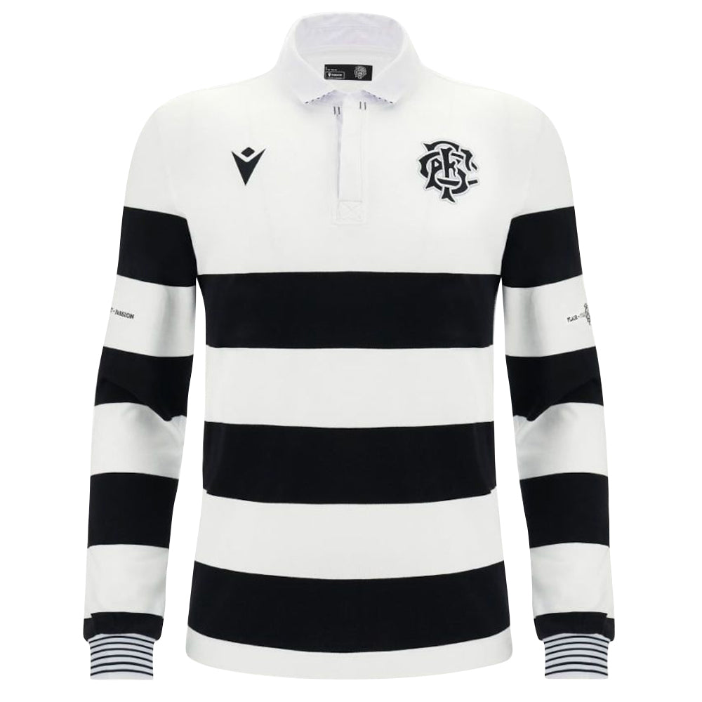 2024-2025 Barbarians Home Rugby Cotton LS Shirt_0