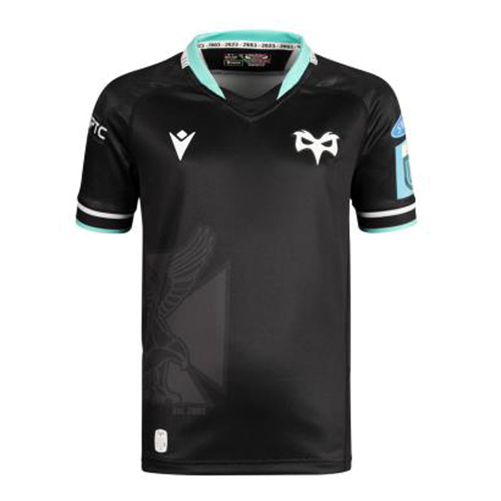 2023-2024 Ospreys Rugby Home Poly Replica Shirt (Kids)_0