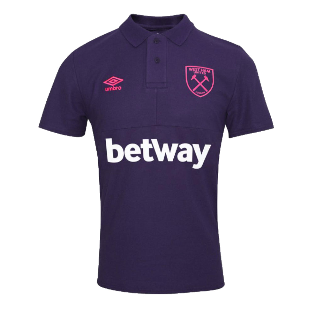 2023-2024 West Ham CVC Polo Shirt (Austral Aura)_0