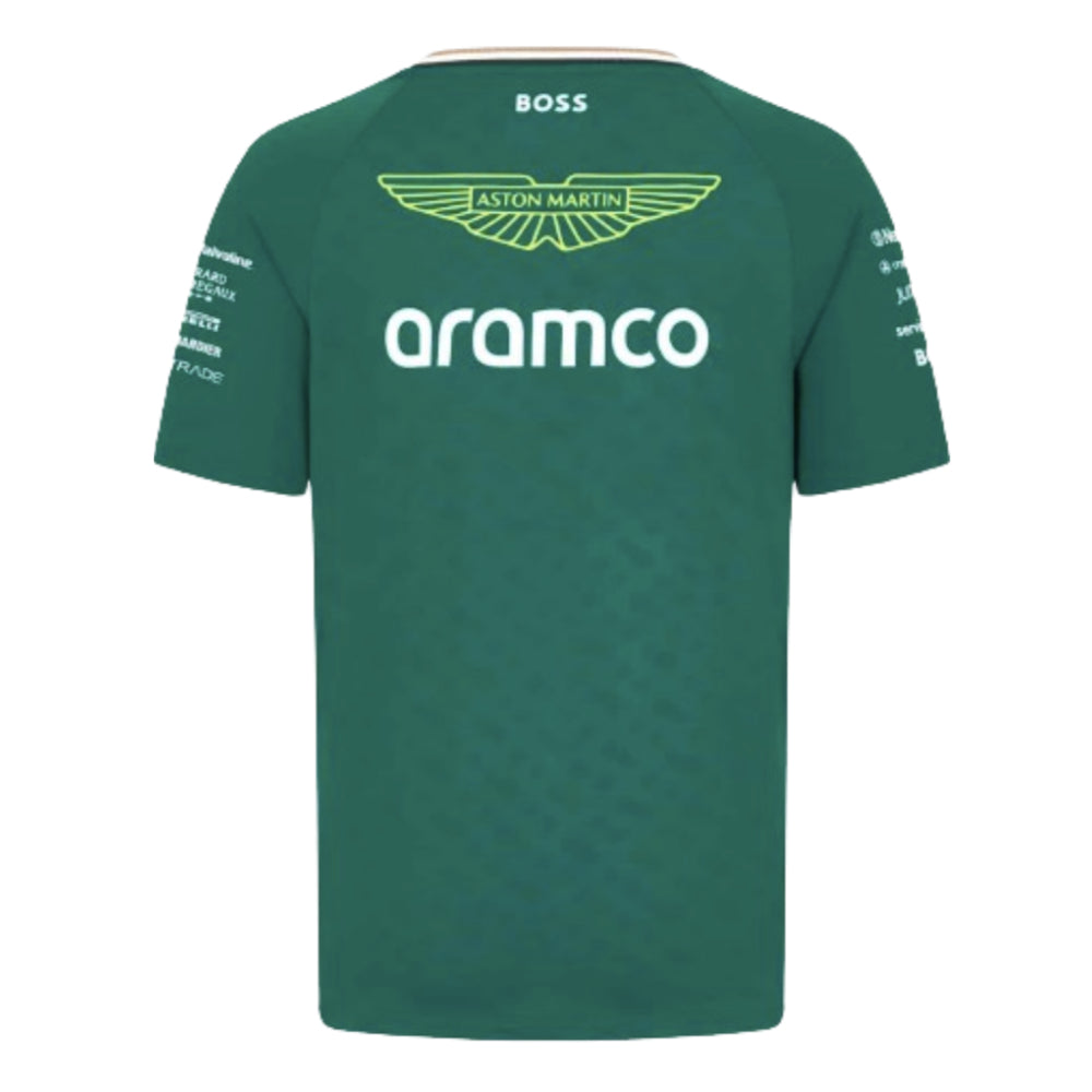 2024 Aston Martin Mens Team Tee (Green)_1