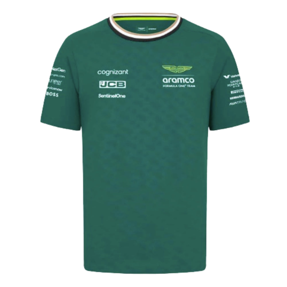 2024 Aston Martin Mens Team Tee (Green)_0