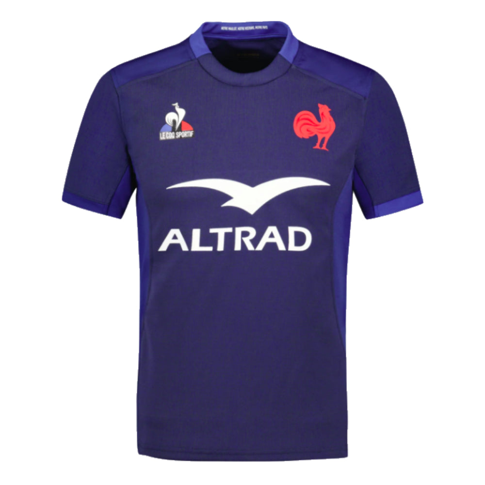 2023-2024 France Rugby Home Shirt (Kids)_0