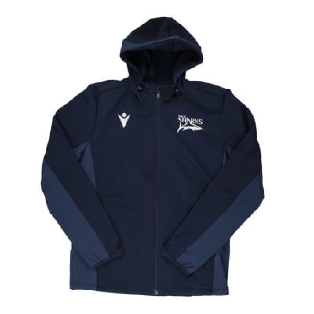 2023-2024 Sale Sharks Softshell Jacket (Navy)_0