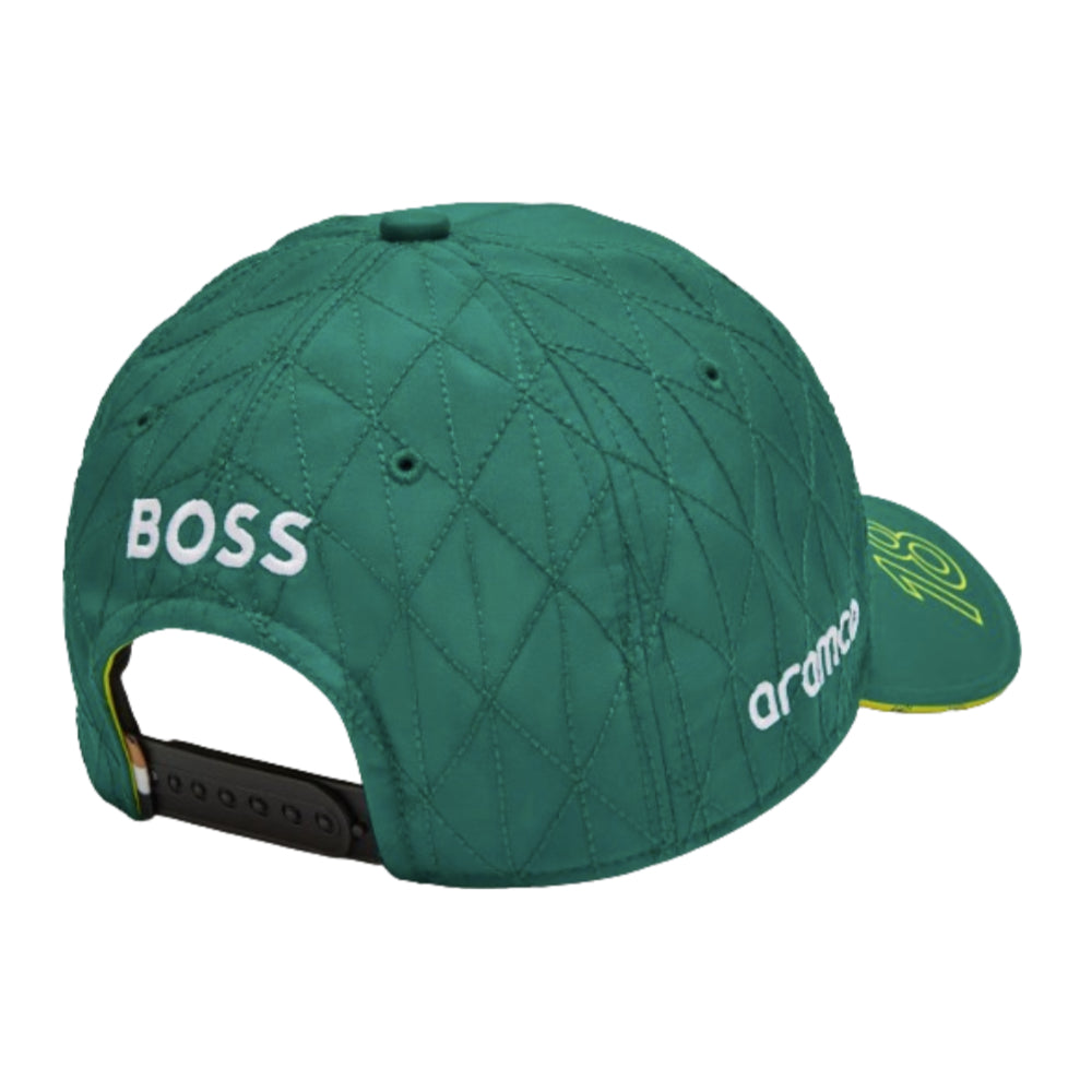 2024 Aston Martin Lance Stroll Team Cap (Green)_1