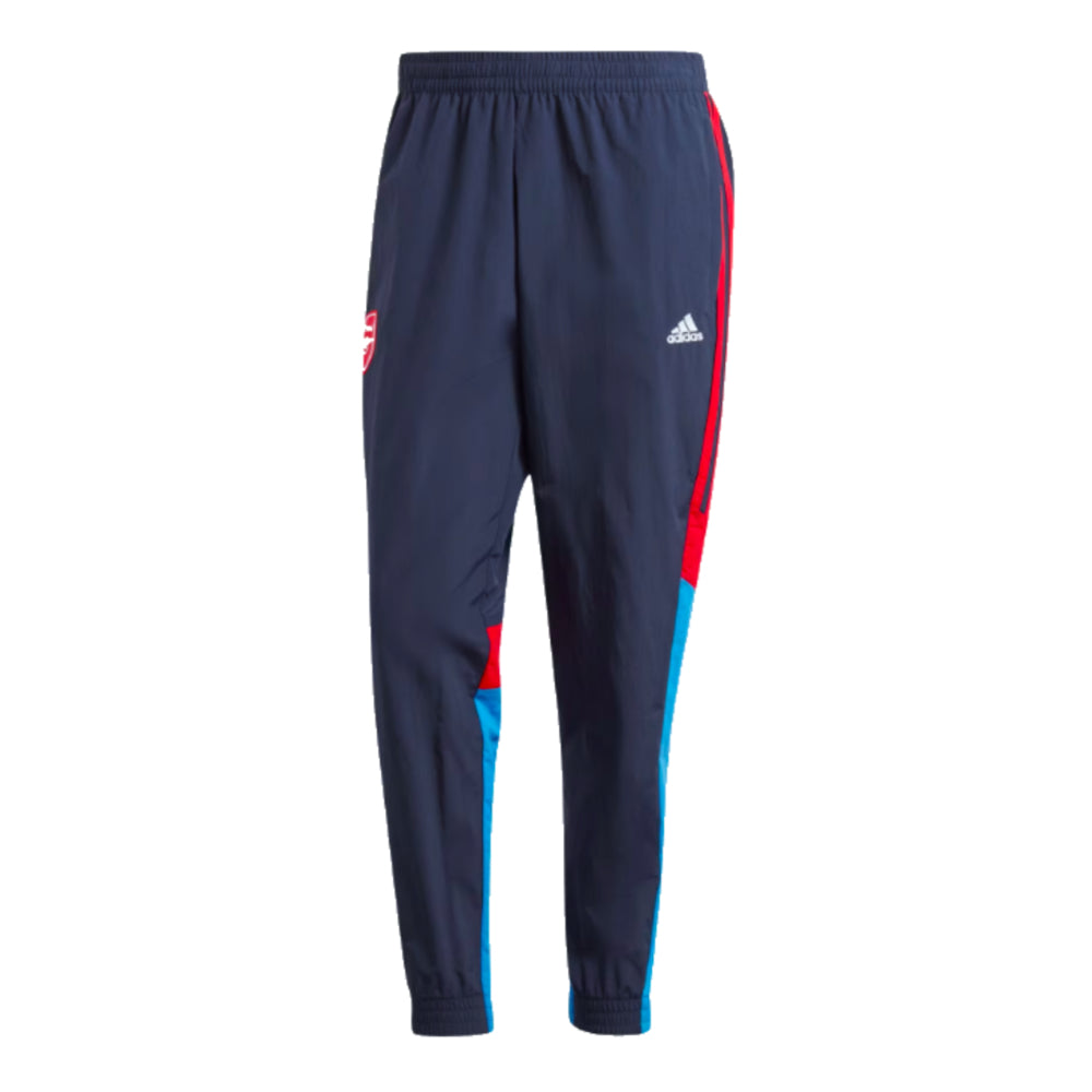 2023-2024 Arsenal Woven Tracksuit Bottoms (Navy)_0