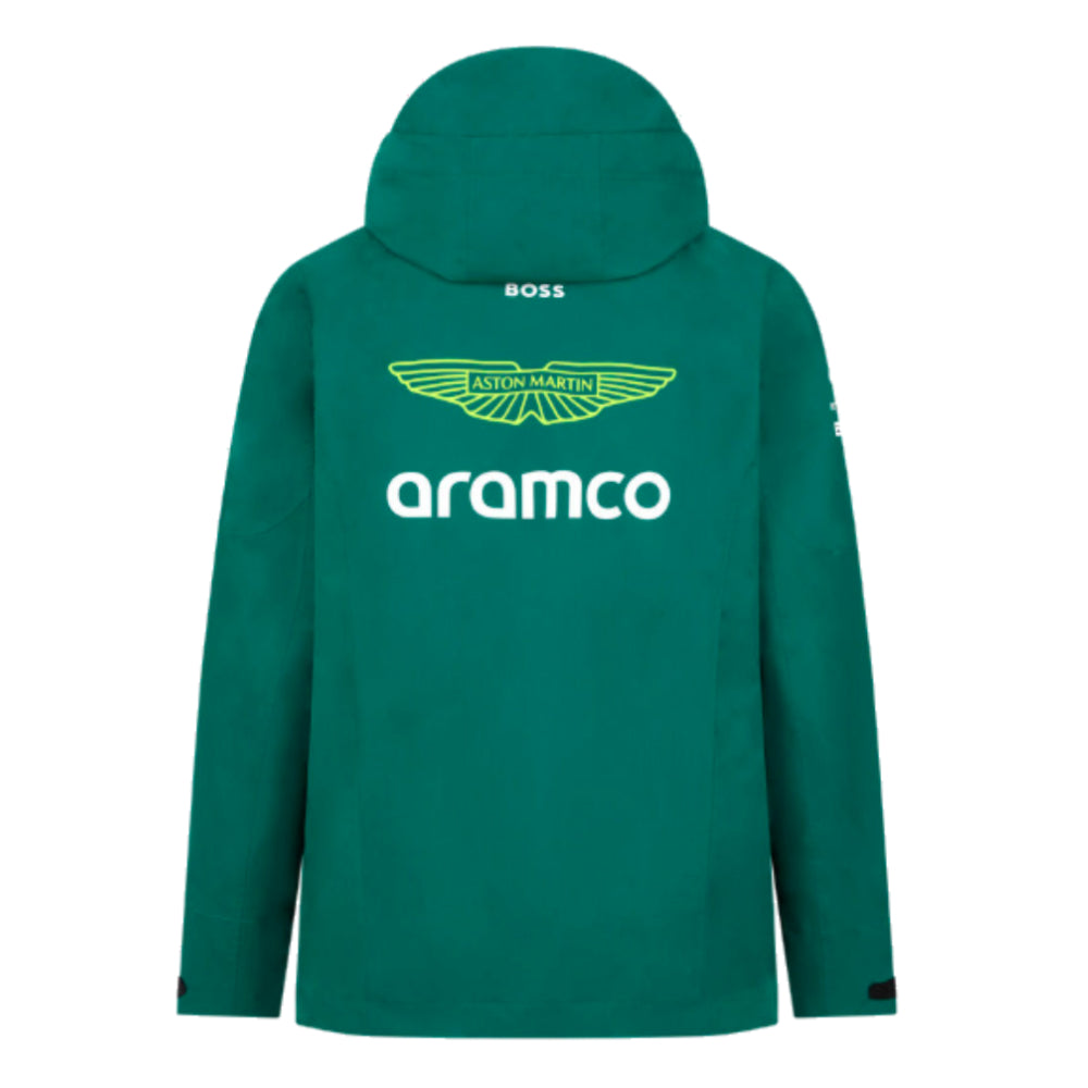 2024 Aston Martin Team Rain Jacket (Green)_1