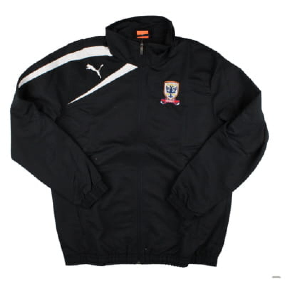 2014-2015 Airdrie Training Jacket (Black)_0