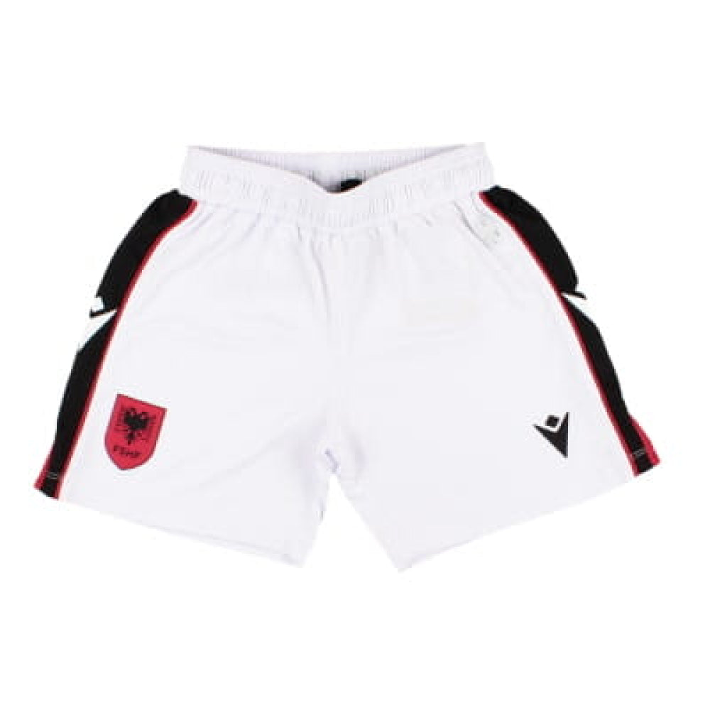2024-2025 Albania Away Shorts (White) - Kids_0