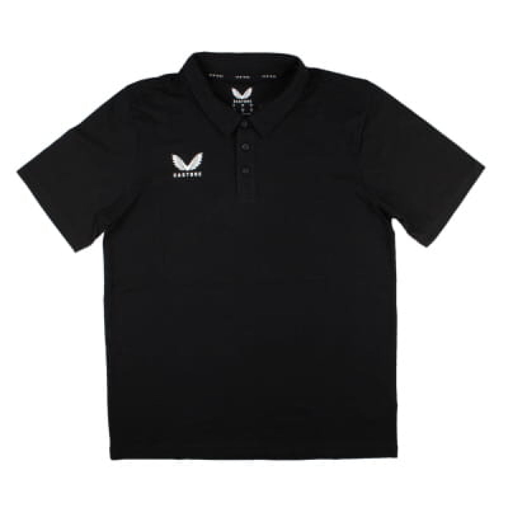 Castore Cotton Poly Leisure Polo Shirt (Black)_0
