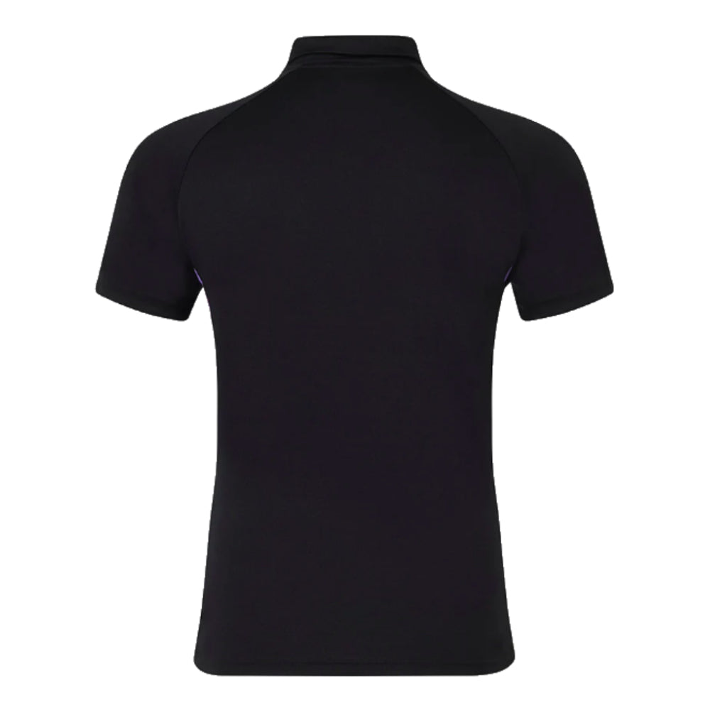 2024 England Cricket Presentation Polo Shirt (Black)_1