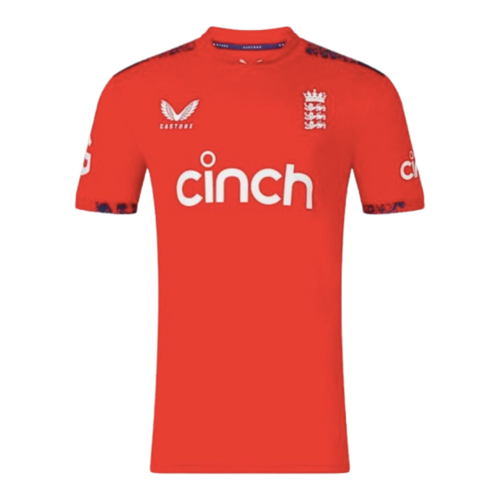 2024 England Cricket T20 Replica Short Sleeve Tee_0