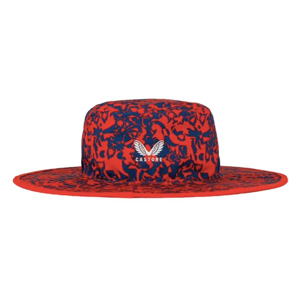 2024 England Cricket T20 Wide Brim Hat (Red)_3