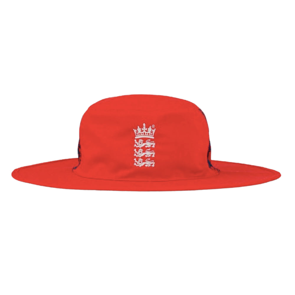 2024 England Cricket T20 Wide Brim Hat (Red)_0