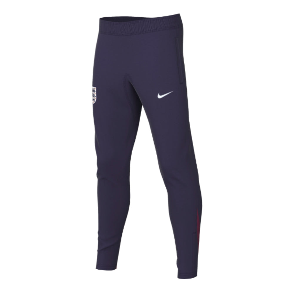 2024-2025 England Strike Football Knit Pants (Purple Ink) - Kids_0