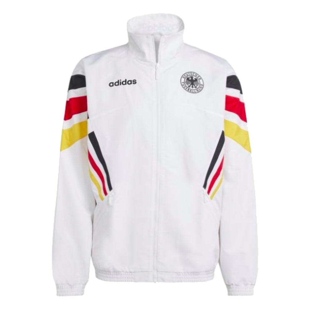 1996 Germany Euro 96 Woven Track Top (White)_0