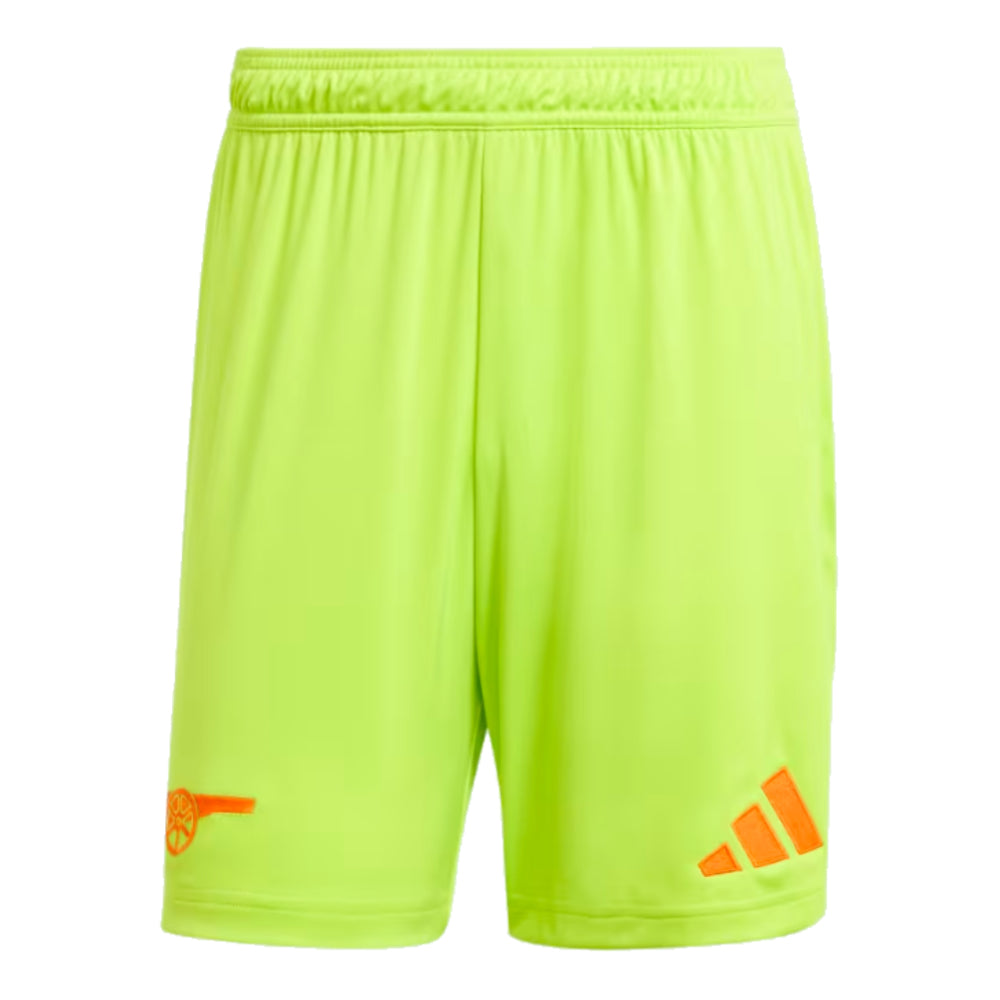 2024-2025 Arsenal Home Goalkeeper Shorts (Yellow)_0