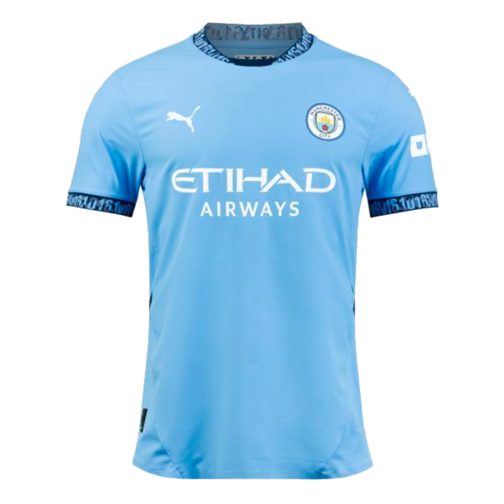 2024-2025 Man City Home Authentic Shirt_0