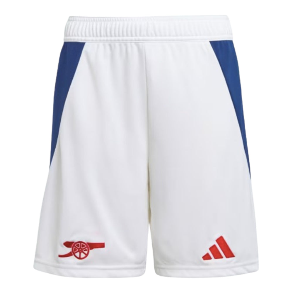 2024-2025 Arsenal Home Shorts (White) - Kids_0