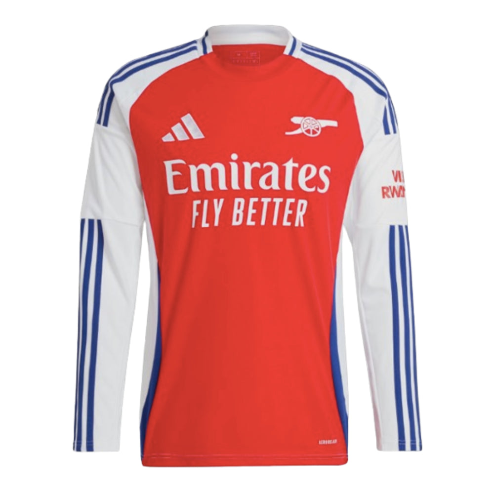 2024-2025 Arsenal Long Sleeve Home Shirt_0