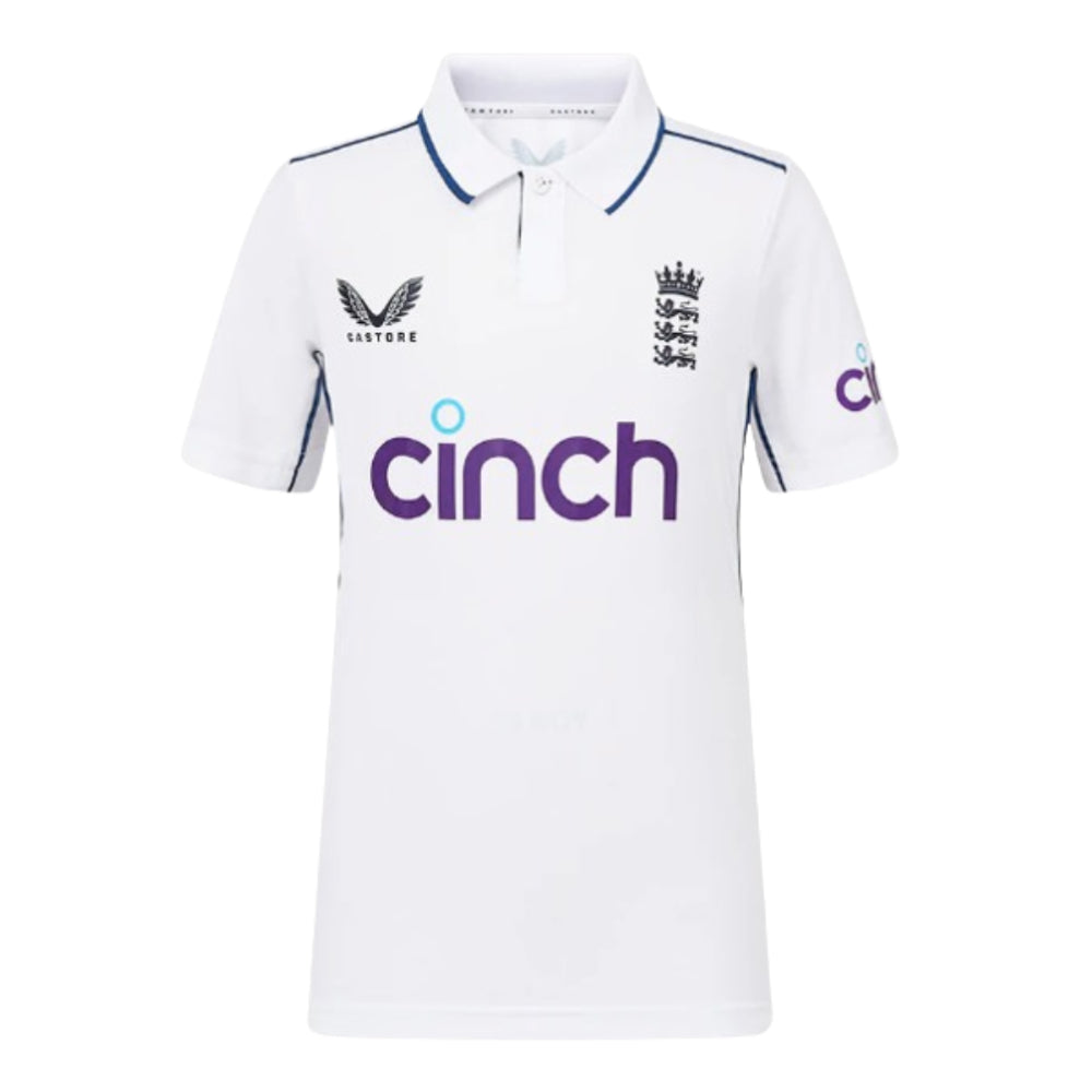 2024 England Cricket Test Replica Shirt (Infants)_0