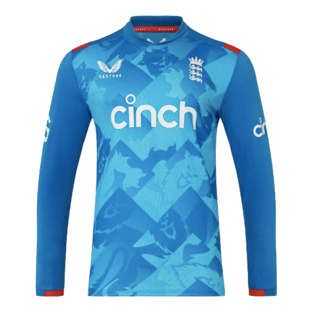 2024 England Cricket ODI Long Sleeve Shirt_0