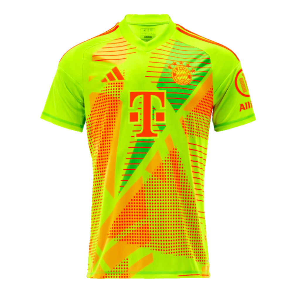 2024-2025 Bayern Munich Home Goalkeeper Shirt (Yellow)_0