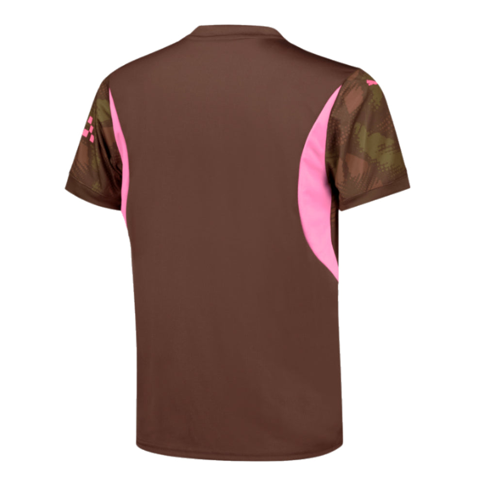 2024-2025 Man City Third Goalkeeper Shirt (Espresso Brown) - Kids_1