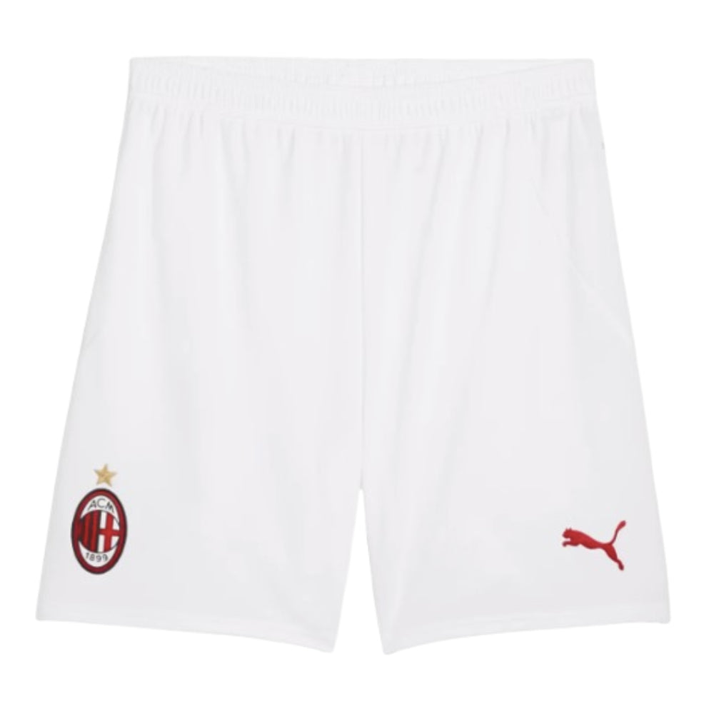 2024-2025 AC Milan Home Shorts (White)_0