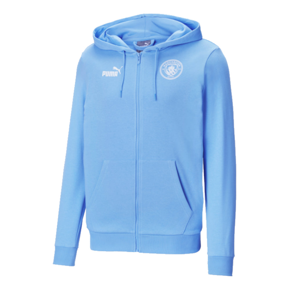 2024-2025 Man City ftblCulture Hooded Sweat Jacket (Blue)_0