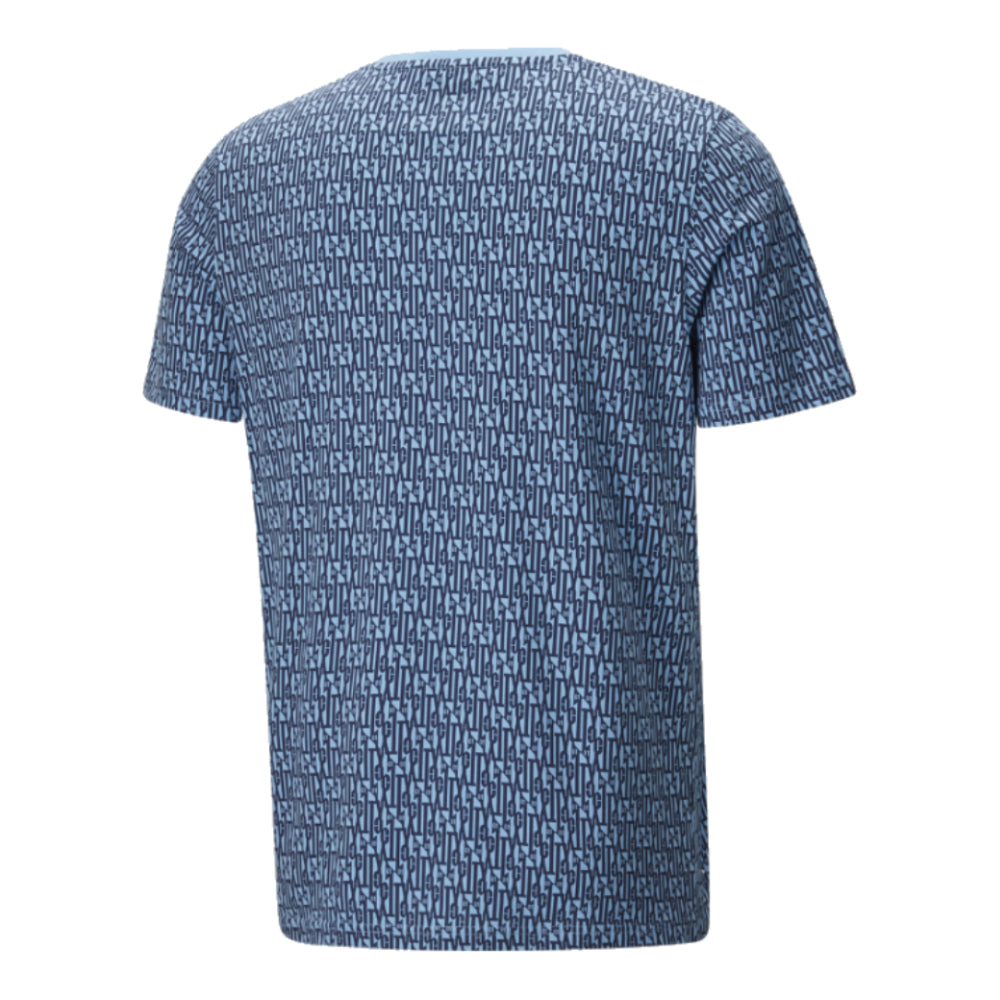 2024-2025 Man City ftblCulture Tee AOP (Navy) - Kids_1