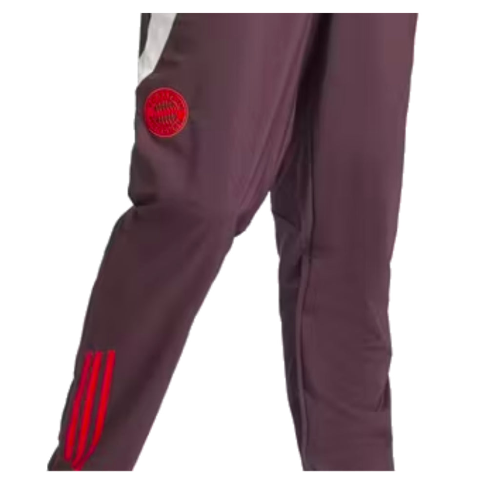 2024-2025 Bayern Munich Presentation Pants (Shadow Maroon)_1