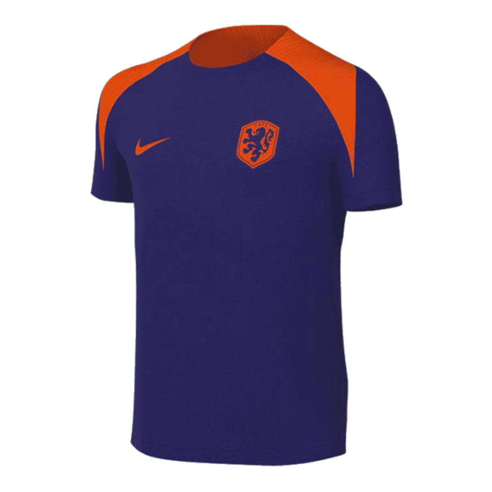 2024-2025 Netherlands Strike Training Shirt (Blue) - Kids_0