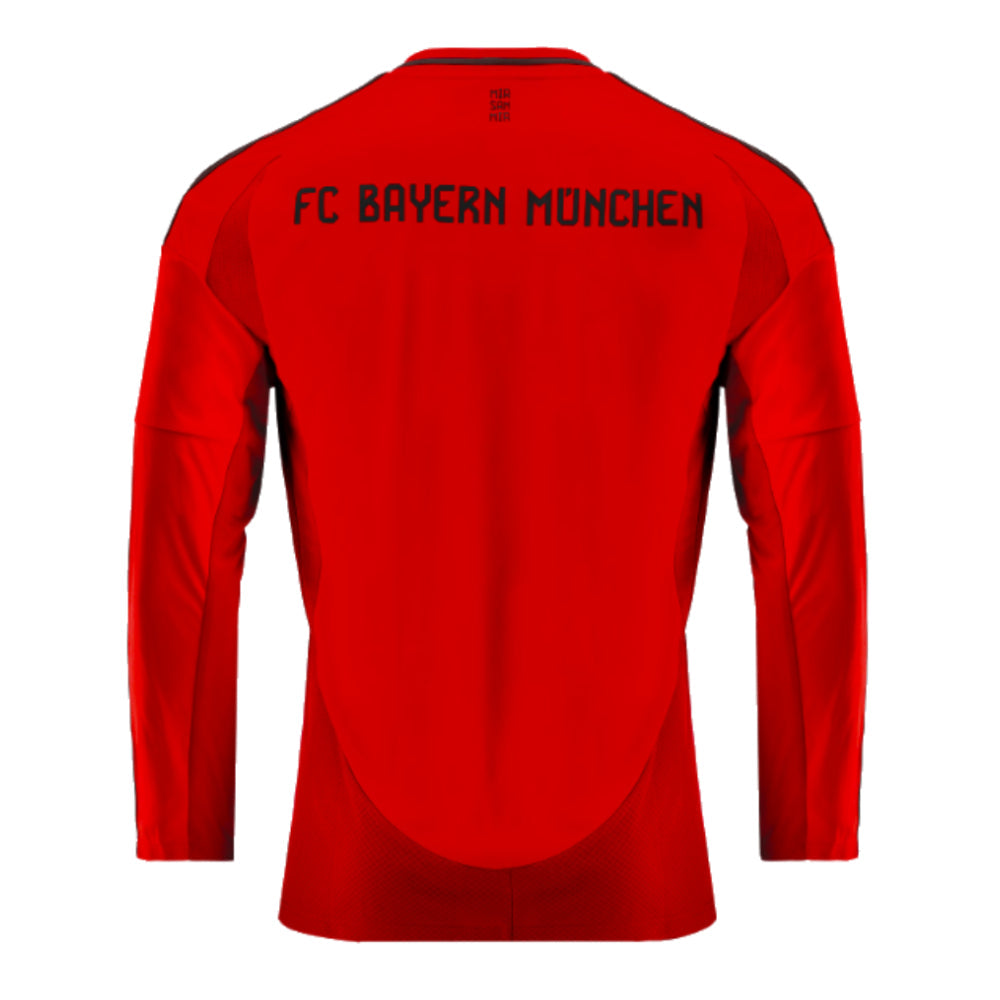 2024-2025 Bayern Munich Long Sleeve Home Shirt_1