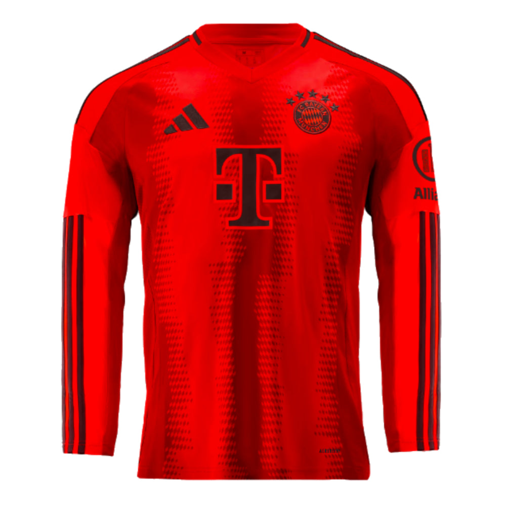 2024-2025 Bayern Munich Long Sleeve Home Shirt_0