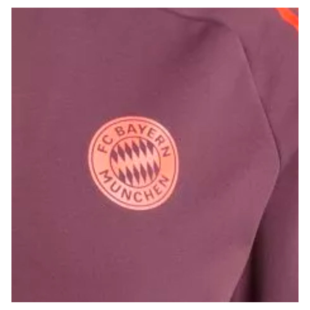 2024-2025 Bayern Munich Track Jacket (Shadow Maroon)_1