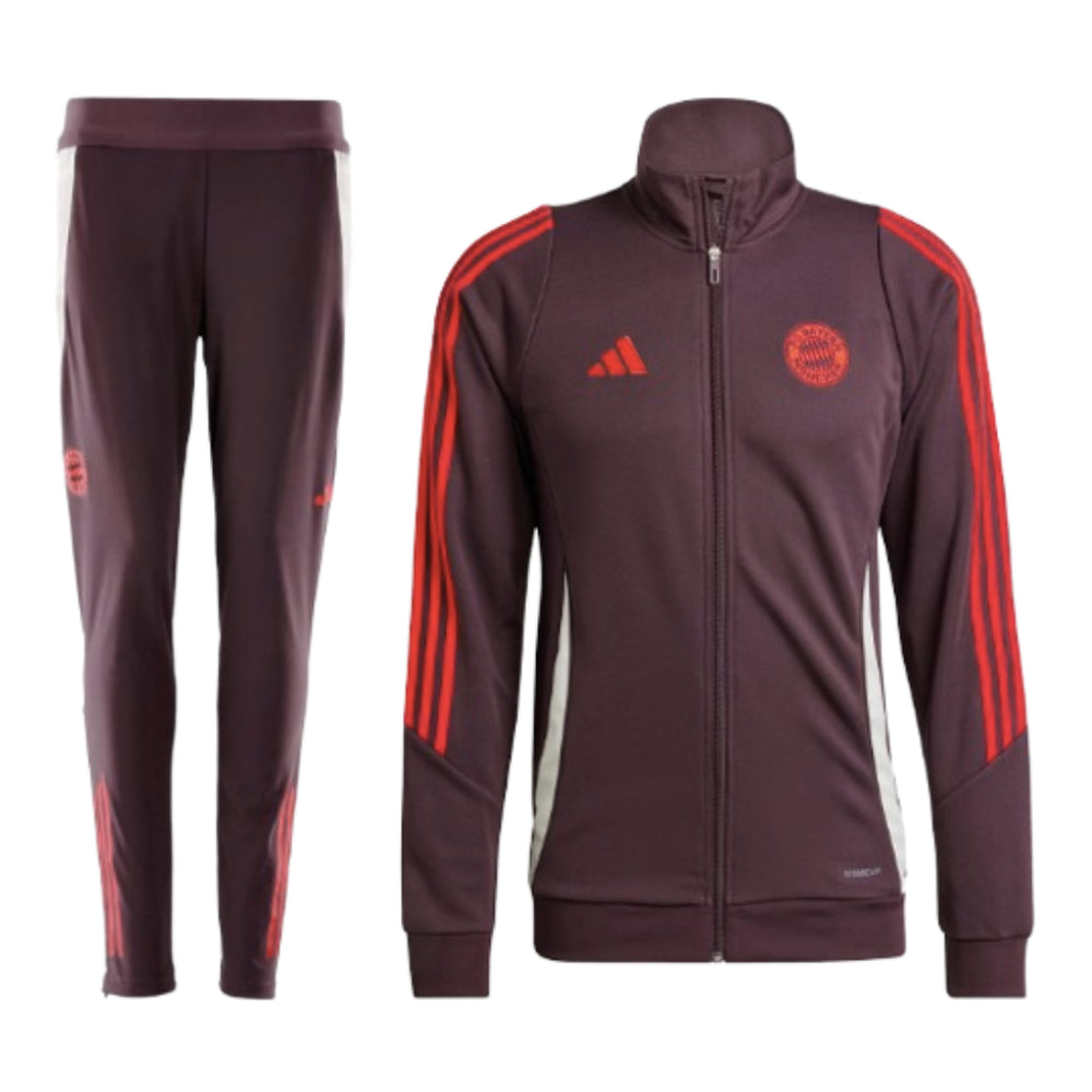 2024-2025 Bayern Munich Tracksuit (Shadow Maroon)_0