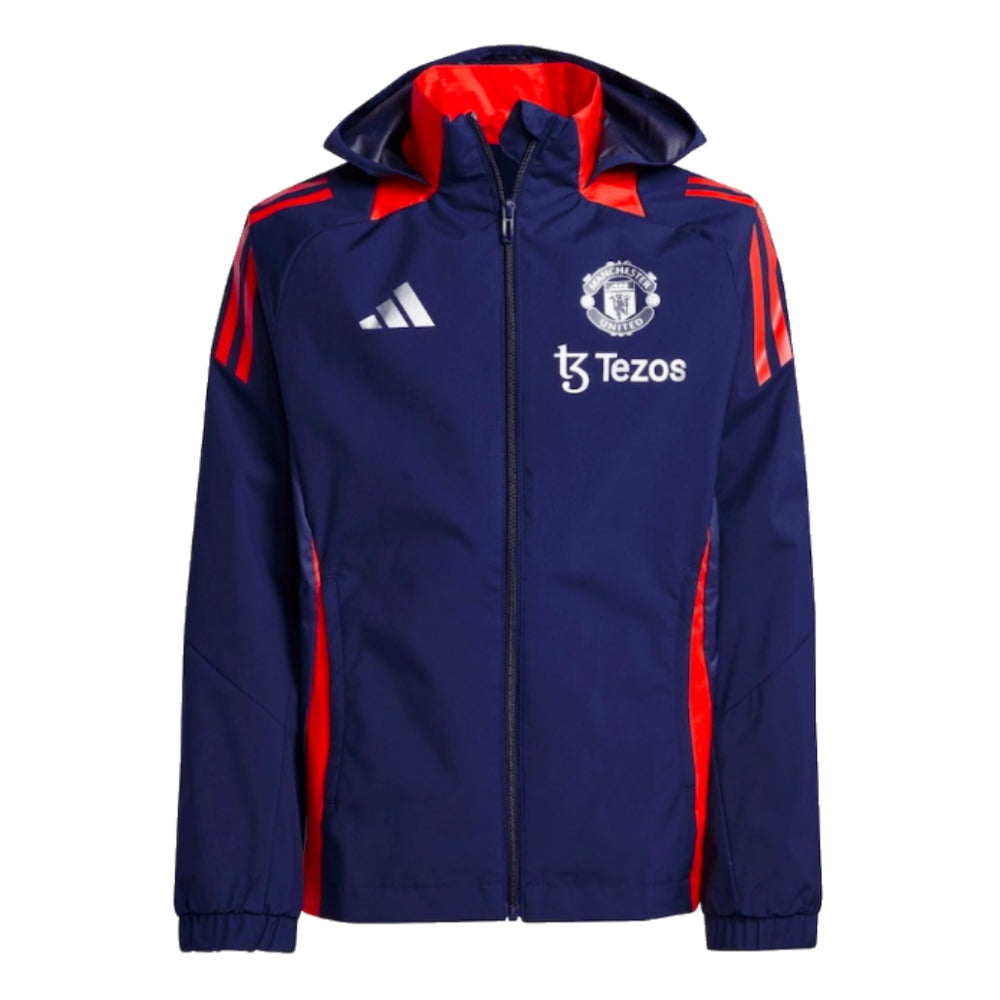 2024-2025 Man Utd Allweather Jacket (Night Indigo)_0