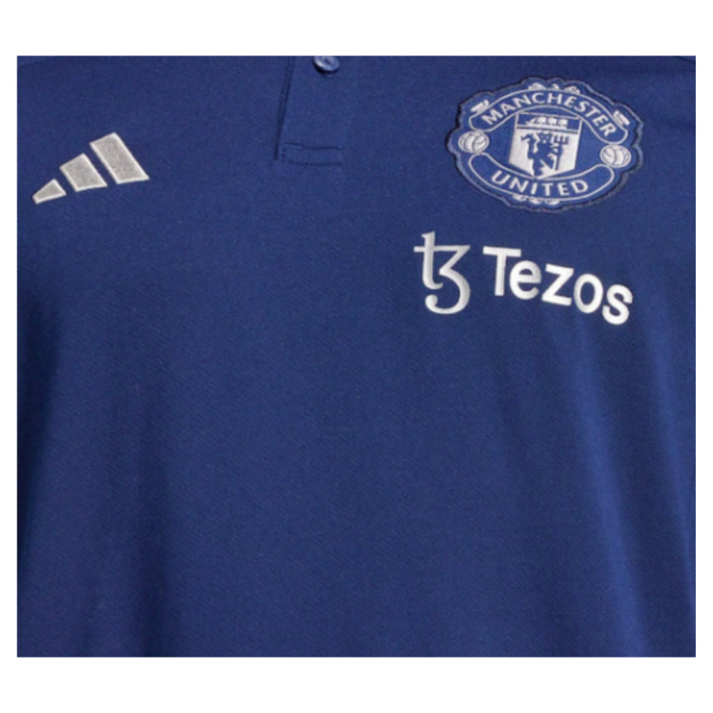 2024-2025 Man Utd Polo Shirt (Night Indigo)_1