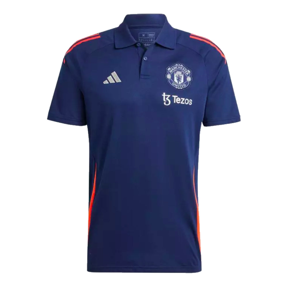 2024-2025 Man Utd Polo Shirt (Night Indigo)_0