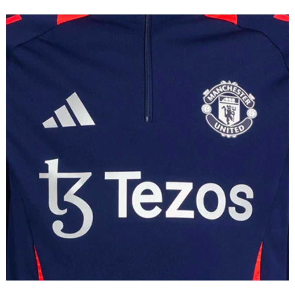 2024-2025 Man Utd Training Top (Night Indigo) - Kids_1