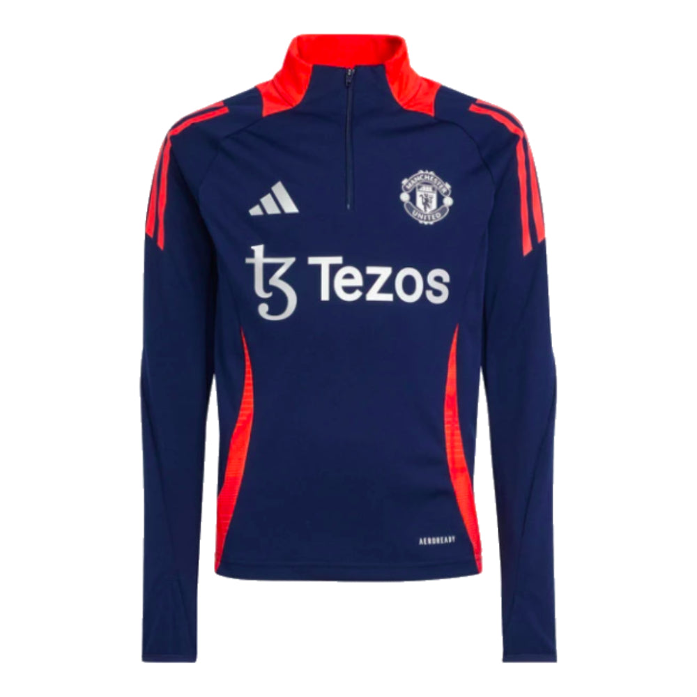 2024-2025 Man Utd Training Top (Night Indigo) - Kids_0