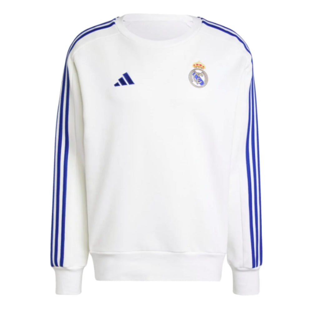 2024-2025 Real Madrid DNA Sweat Top (White)_0