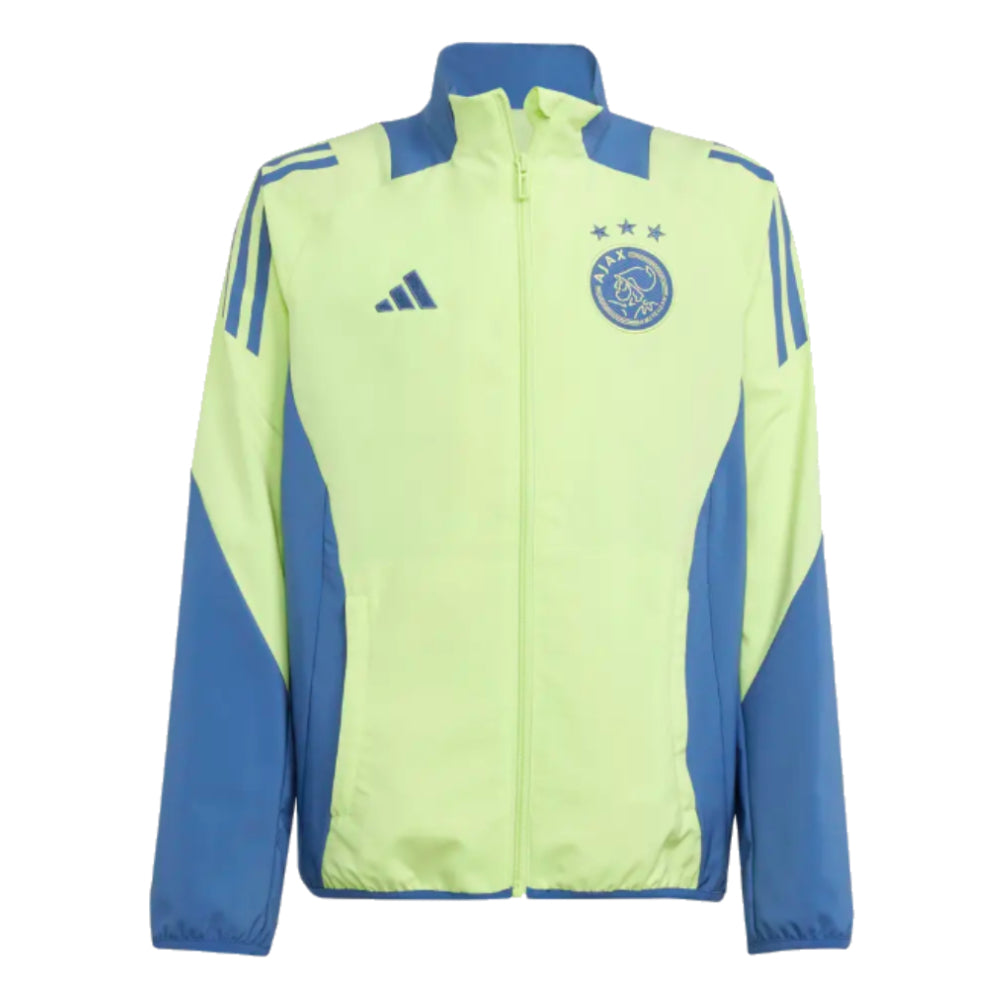 2024-2025 Ajax Presentation Jacket (Yellow) - Kids_0