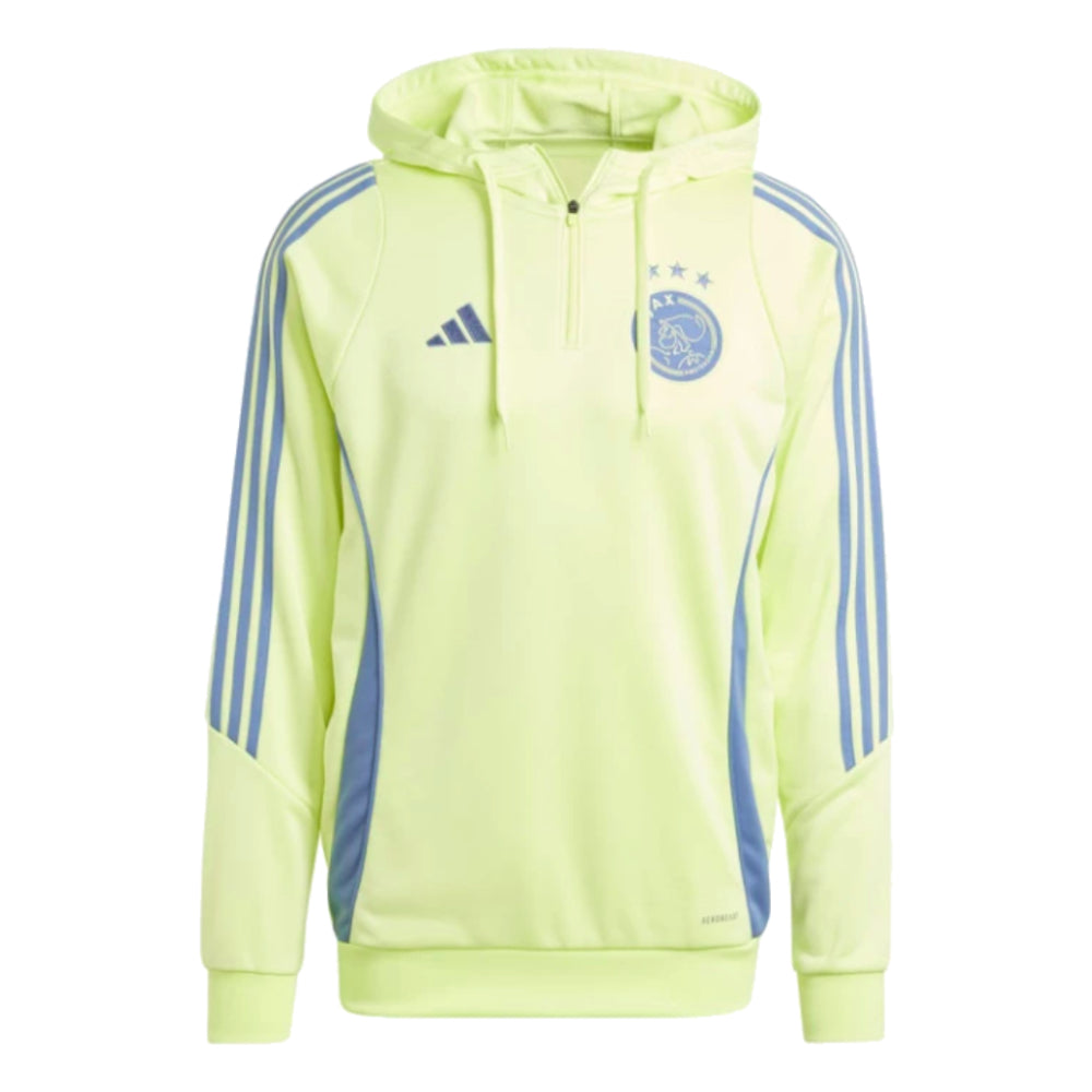 2024-2025 Ajax Hooded Track Top (Yellow)_0