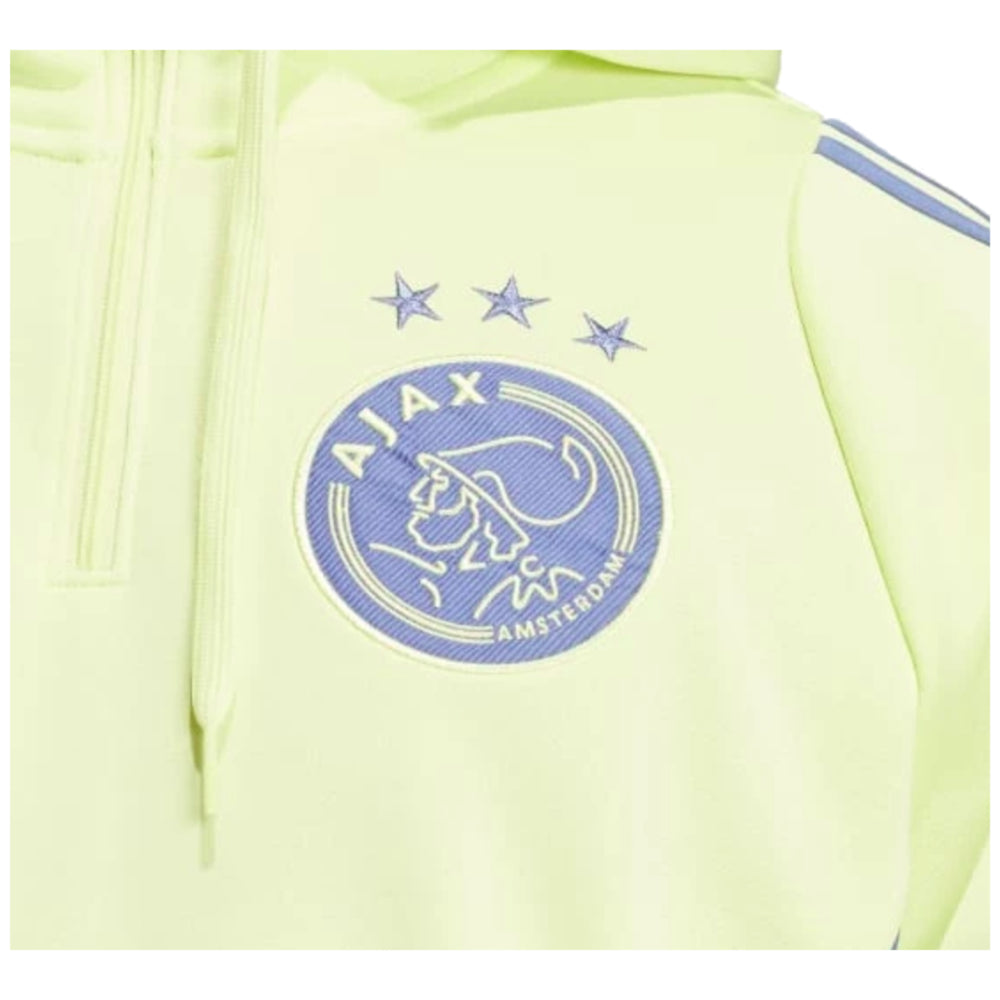 2024-2025 Ajax Hooded Track Top (Yellow)_1