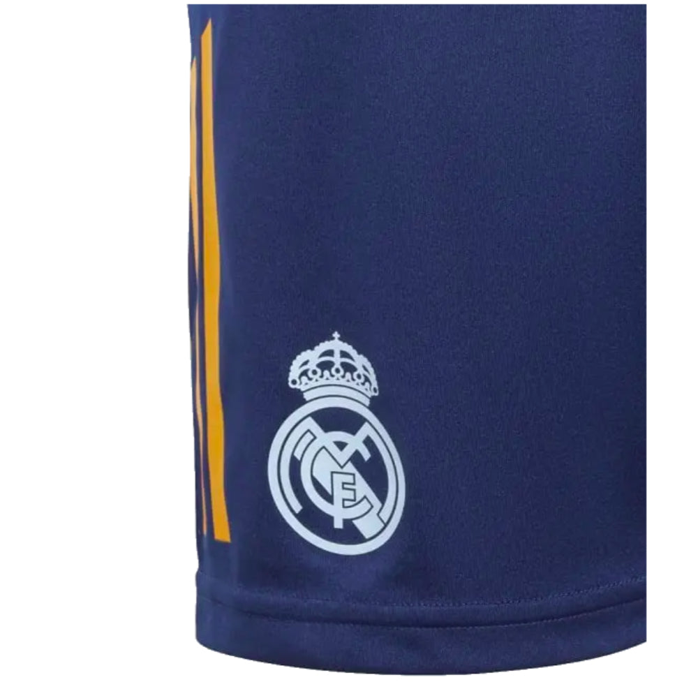 2024-2025 Real Madrid Downtime Shorts (Glow Blue)_1