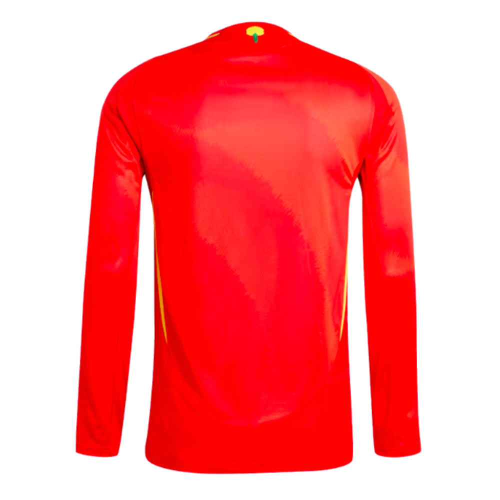 2024-2025 Spain Authentic Long Sleeve Home Shirt_1